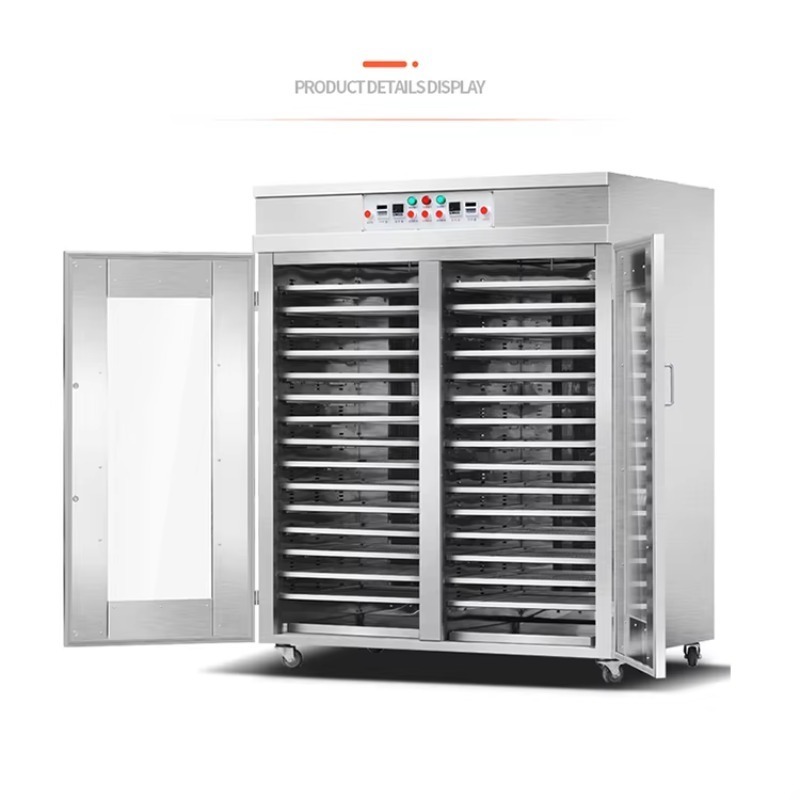 Dehydrator Tray Electric - 16 트레이 산업용 식품 건조기 스틸