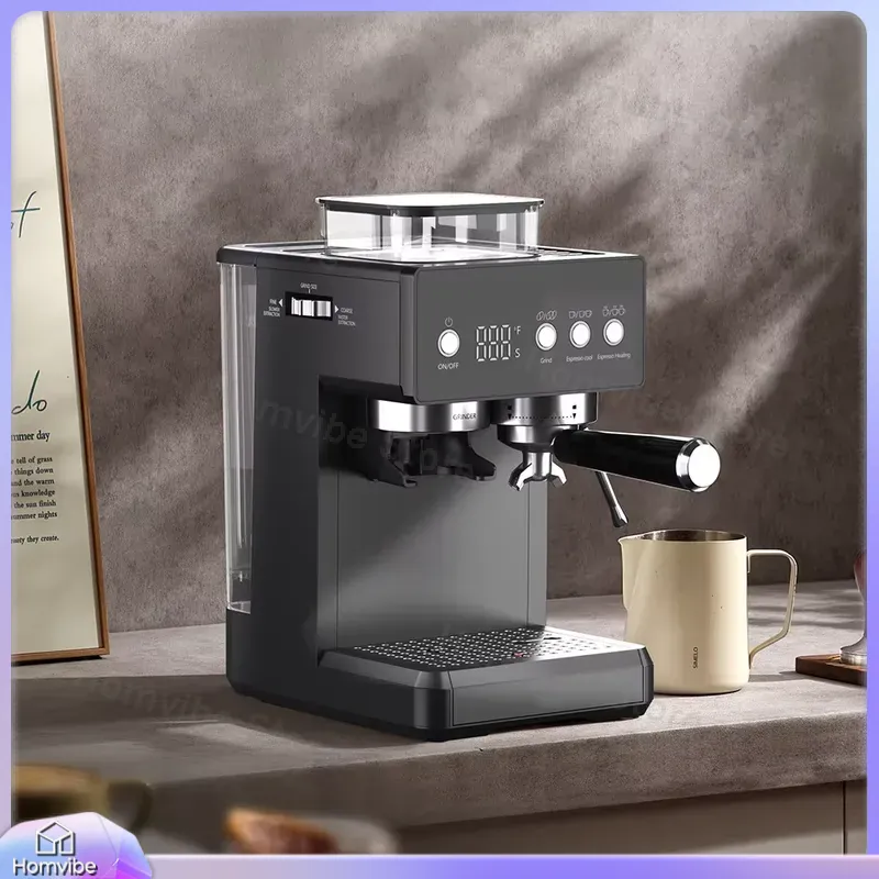 Milk Frother Automatic - 3 in 1 반자동 에스프레소 머신