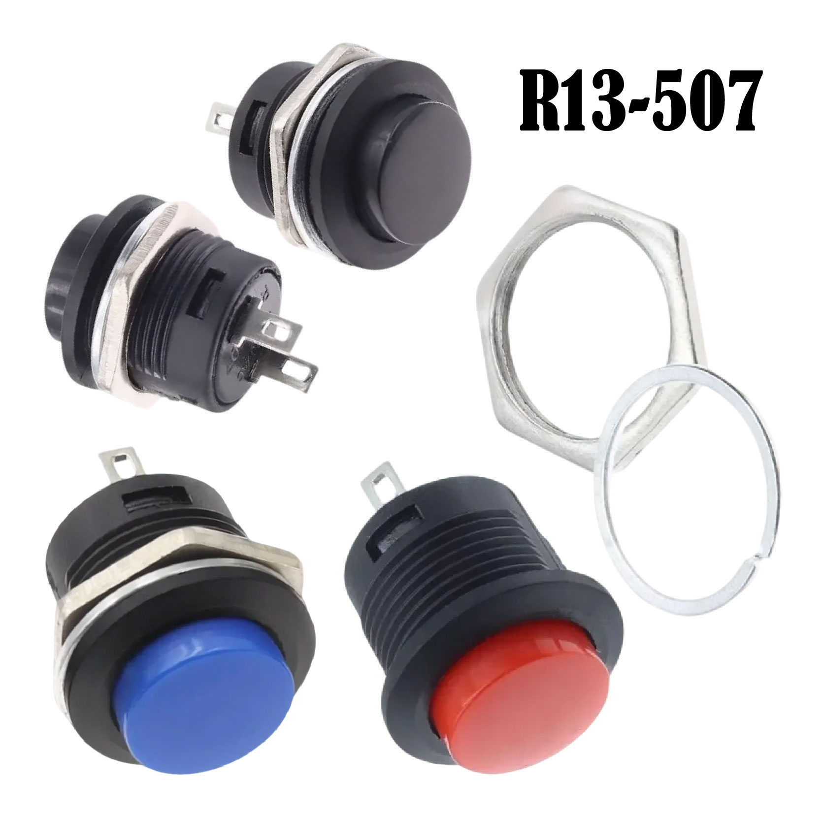 Kitchen Appliances Small - 5/20Pcs 16mm 셀프 리셋 6 색