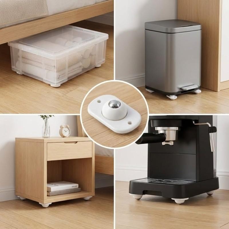 Kitchen Appliances Small - 8개 자체 접착식 캐스터 휠 가전제품