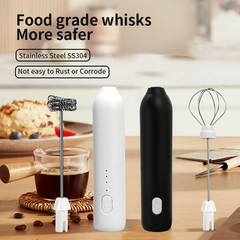 Milk Frother Automatic - 2 In 1 전기 커피 Frother