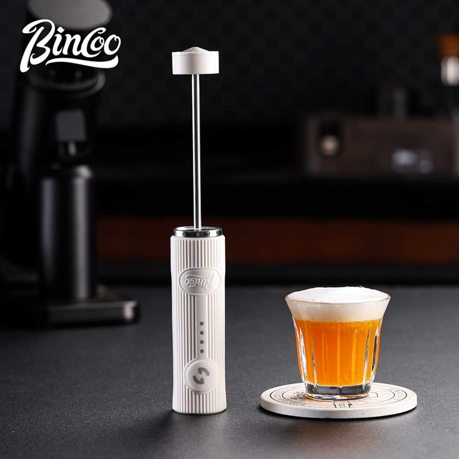 Milk Frother Automatic - Bincoo 새로운 우유 거품기 커피 거품기