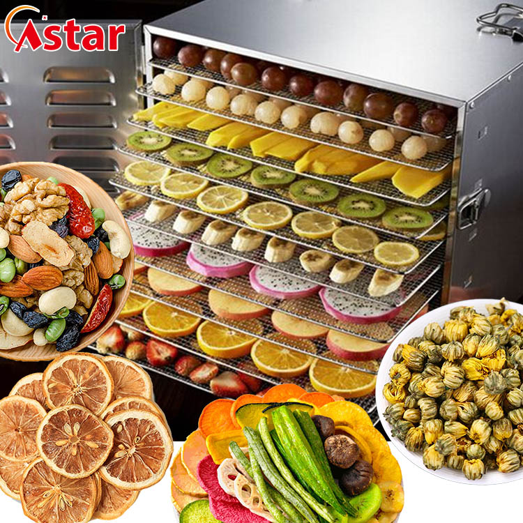 Dehydrator Tray Electric - 상업용 소형 8단 트레이 파인애플 야채