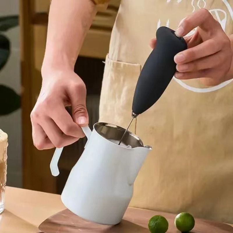 Milk Frother Automatic - 미니 우유 거품기, USB 충전식, 3단계
