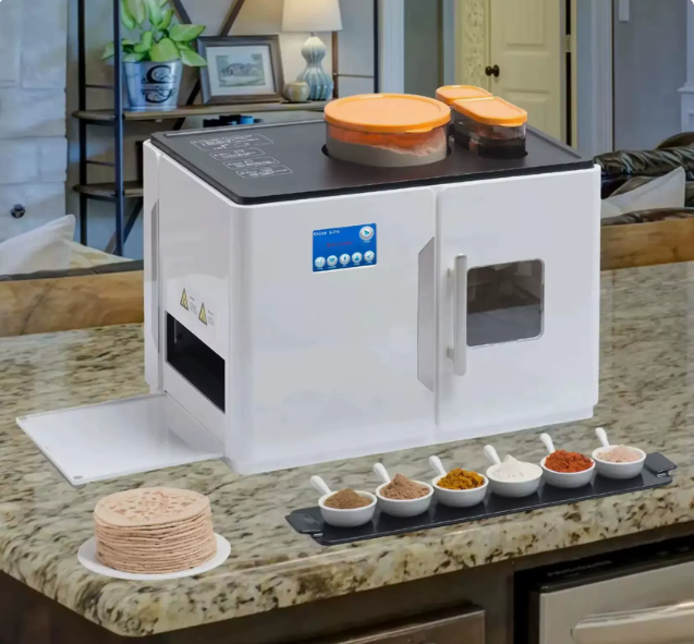 Roti Maker Automatic - 전기 로티 메이커 차파티 또띠아 자동
