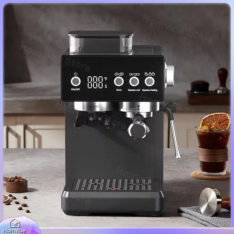3 in 1 반자동 에스프레소 머신 (내장 그라인더,  - Milk Frother Automatic 리뷰 및 가격