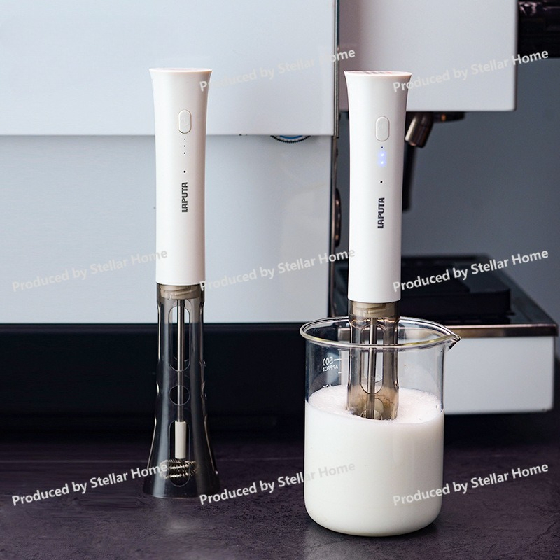 전동 우유 거품기 커피 라떼 자동 우유 거품기 핸드헬드 - Milk Frother Automatic 리뷰 및 가격