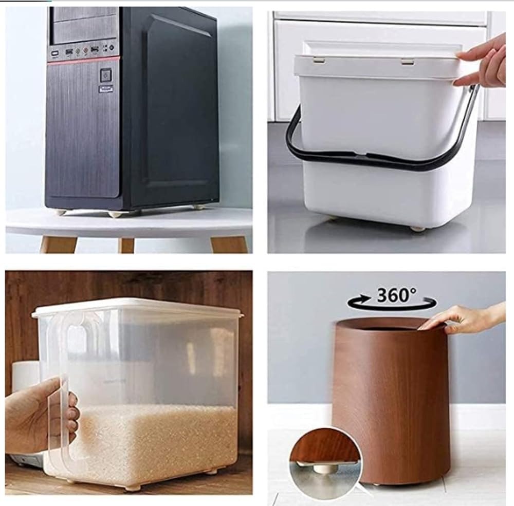 8개 자체 접착식 캐스터 휠 가전제품 롤러 주방용 가전 - Kitchen Appliances Small 리뷰 및 가격