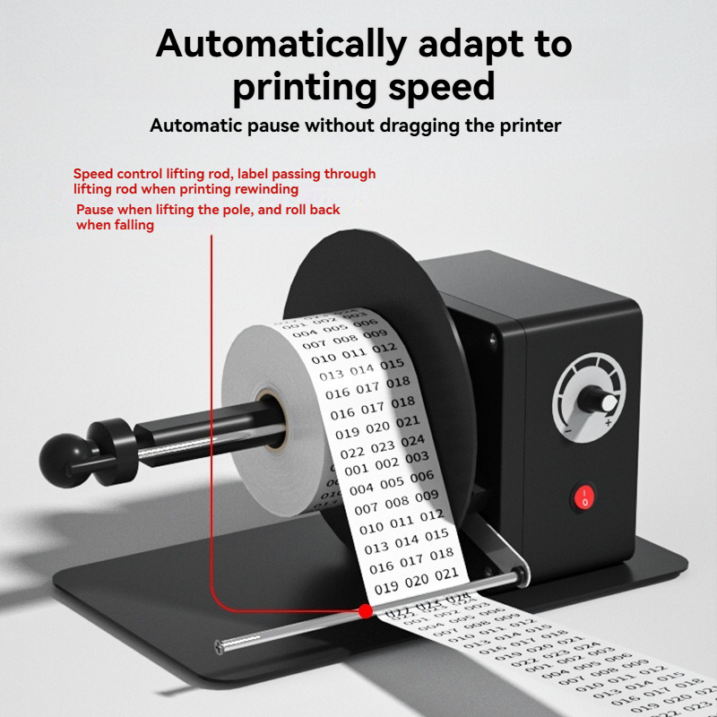 12V 자동 라벨 되감기 기계 - 케어 라벨, 산업용  - Roti Maker Automatic 리뷰 및 가격