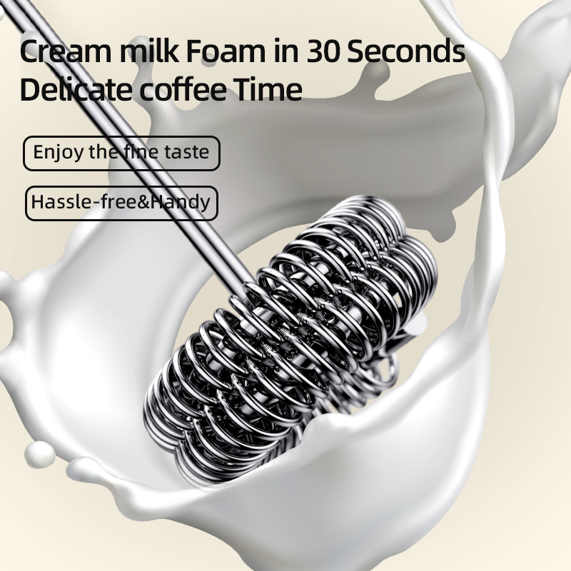 2 In 1 전기 커피 Frother + Egg Bea - Milk Frother Automatic 리뷰 및 가격