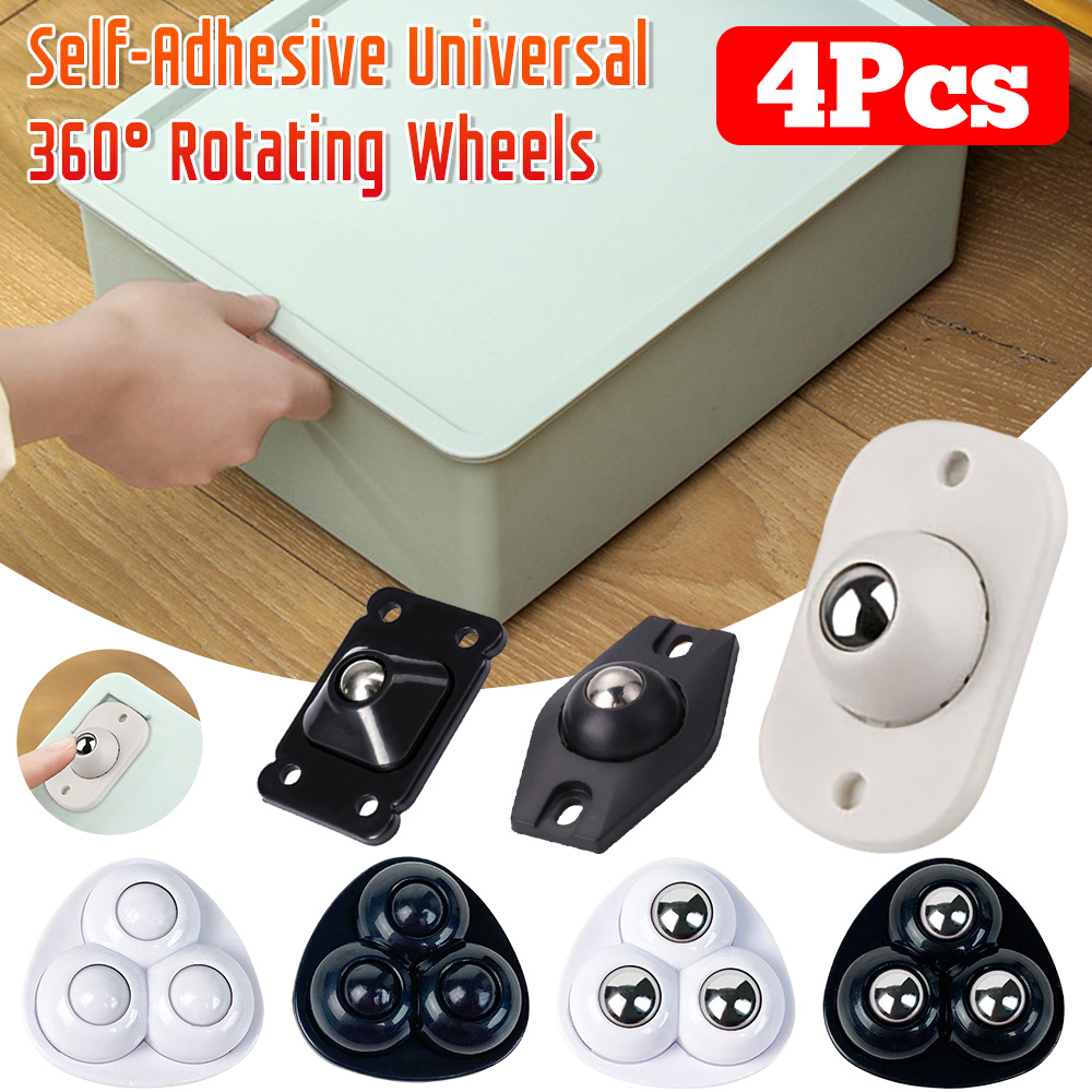 자가 접착식 회전 캐스터 풀리 360도 자유 회전 캐스 - Kitchen Appliances Small 리뷰 및 가격