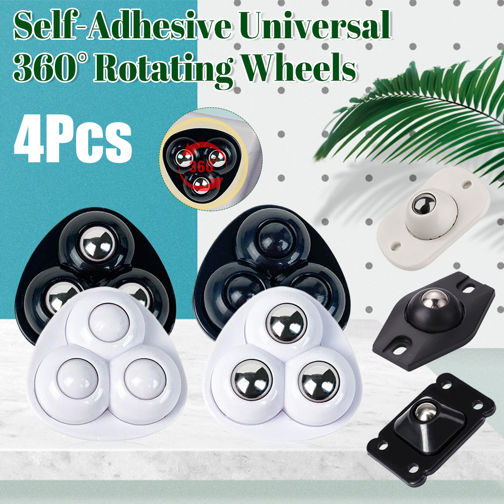 자가 접착식 회전 캐스터 풀리 360도 자유 회전 캐스 - Kitchen Appliances Small 리뷰 및 가격
