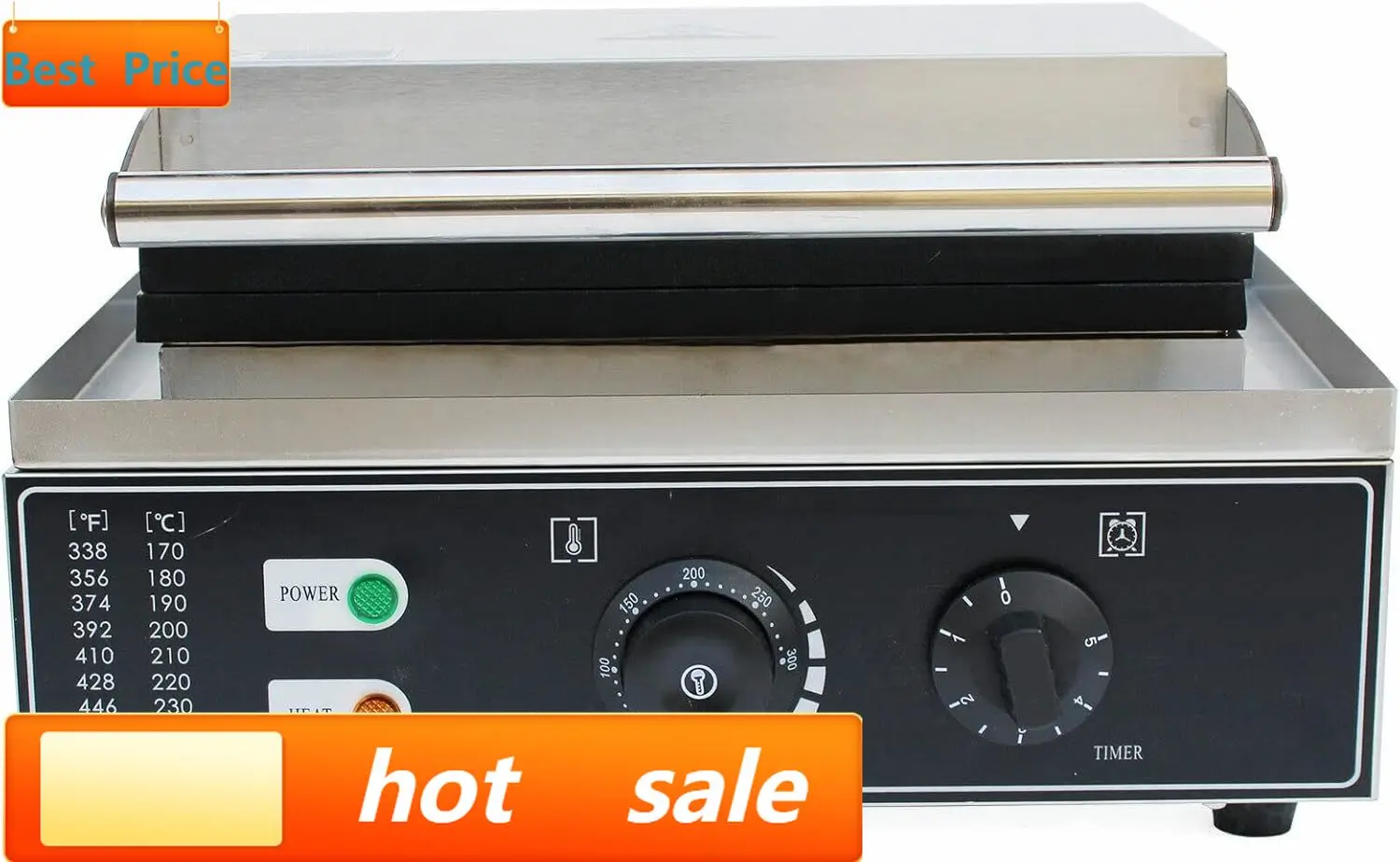 상업용 사각 와플 메이커, 10구 1500W 전기 와플 - Waffle Iron Belgian 리뷰 및 가격
