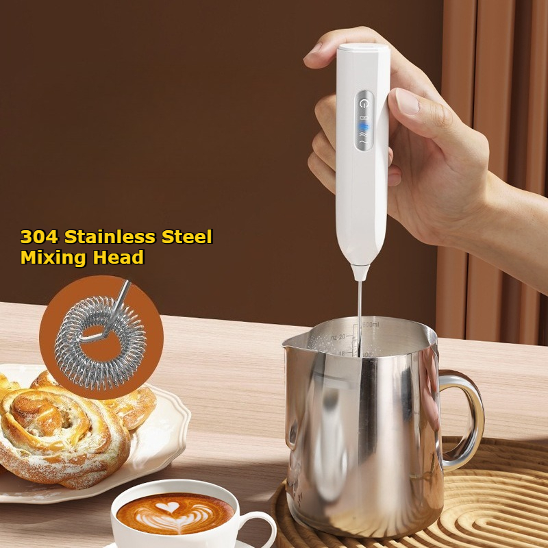 새로운 휴대용 전동 우유 거품기 자동 거품 제조기 커피 - Milk Frother Automatic 리뷰 및 가격