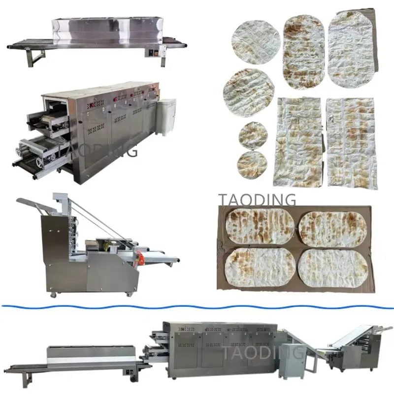 고효율 전자동 또띠아 기계 아랍빵 제조기 라바쉬 터널  - Roti Maker Automatic 리뷰 및 가격