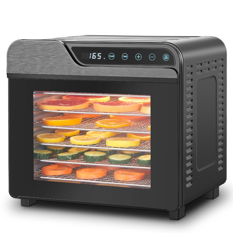 8트레이 스테인리스 스틸 625W, 165 ° 육포/과 - Dehydrator Tray Electric 리뷰 및 가격