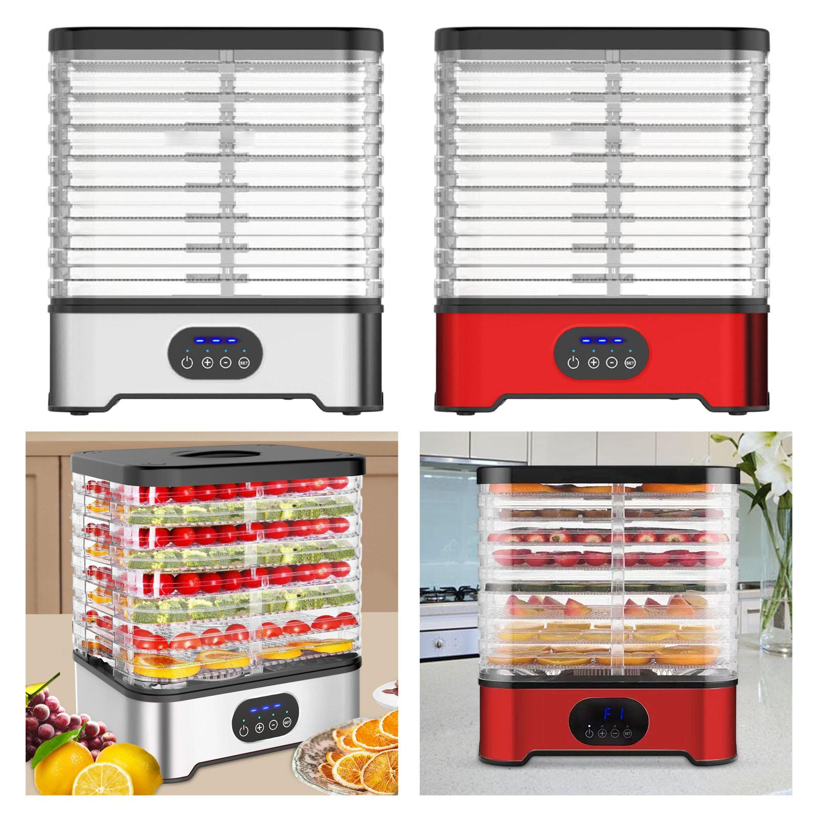 식품 건조기 조절 가능 레시피 북 포함 조용한 전기 건 - Dehydrator Tray Electric 리뷰 및 가격
