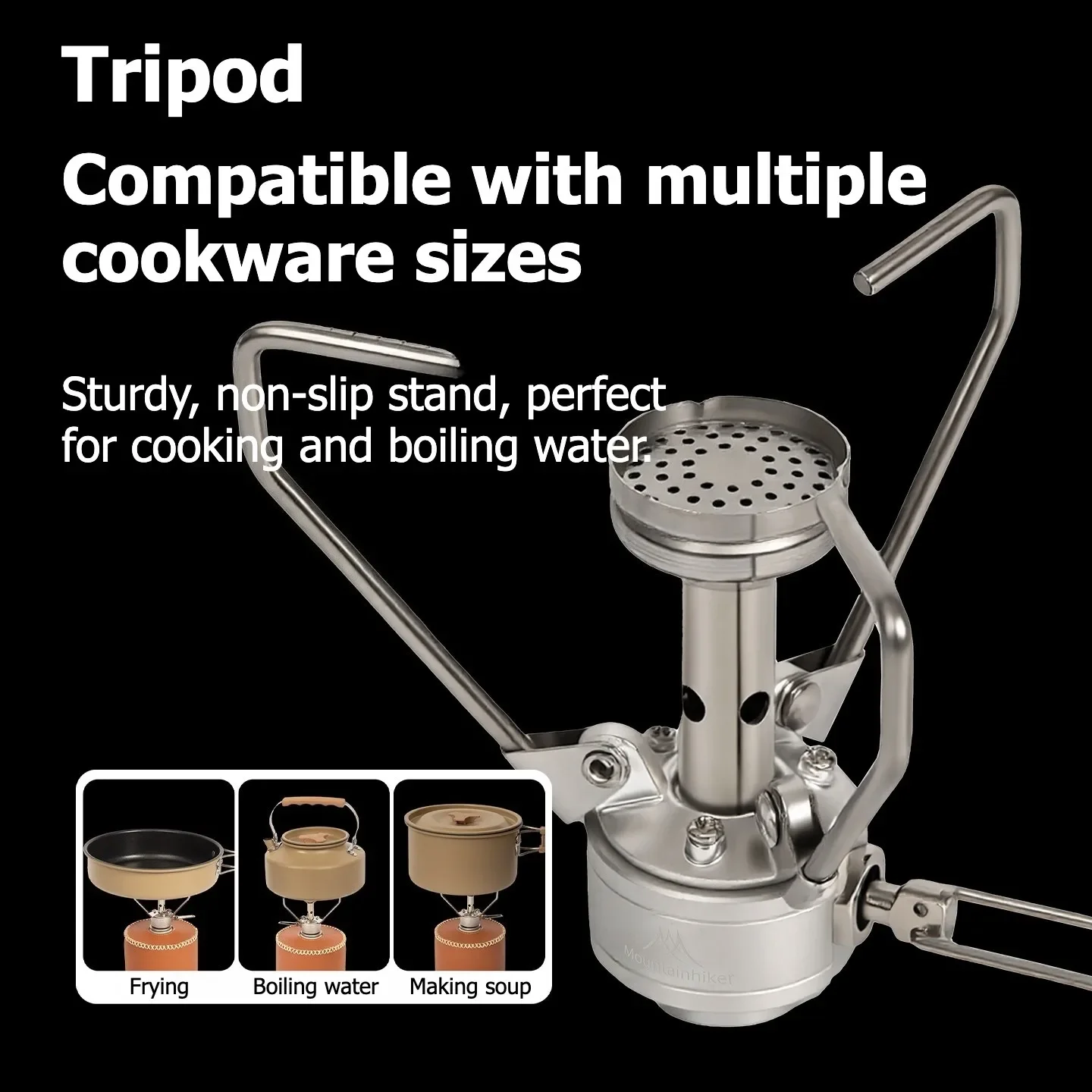 마운틴하이커 초경량 304 스테인리스 스틸 일체형 휴대 - Kitchen Appliances Gas Stove 리뷰 및 가격