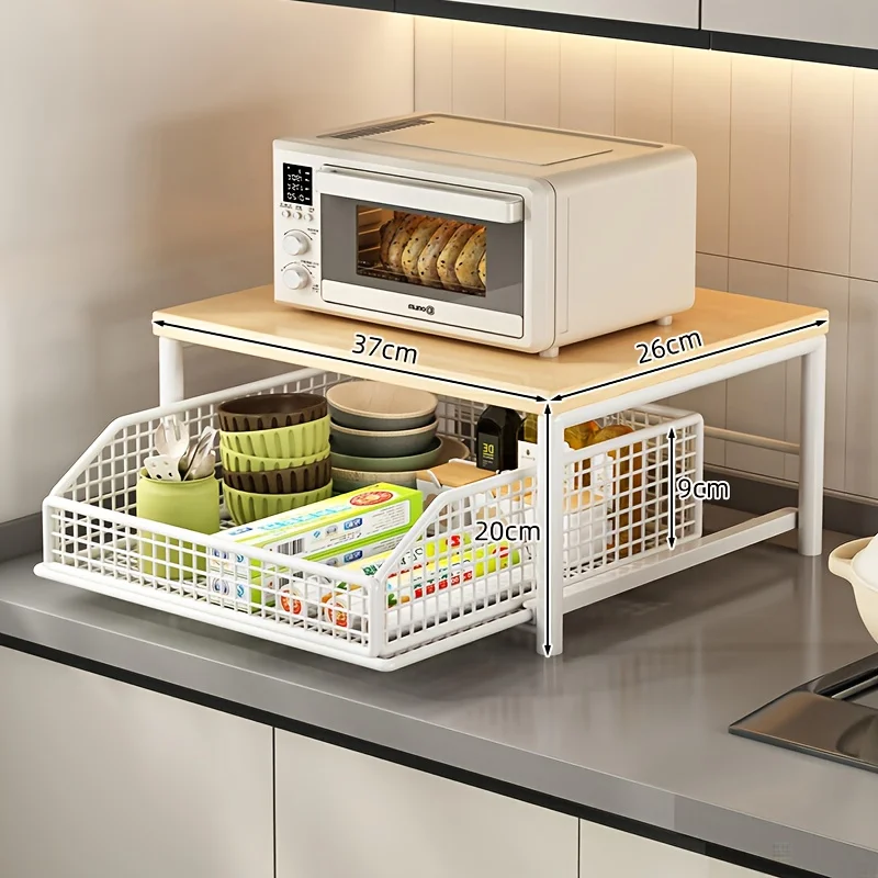 커피 메이커 스탠드 겸 수납 바구니, 2단 주방 정리  - Kitchen Appliances Small 리뷰 및 가격